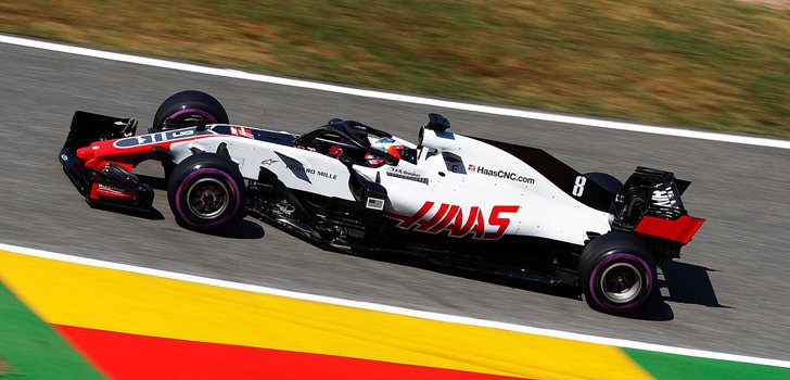 Romain Grosjean GP Alemania