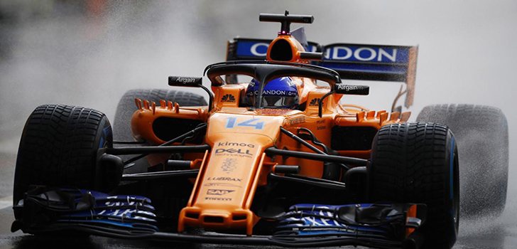 Alonso, durante el pasado GP de Hungría