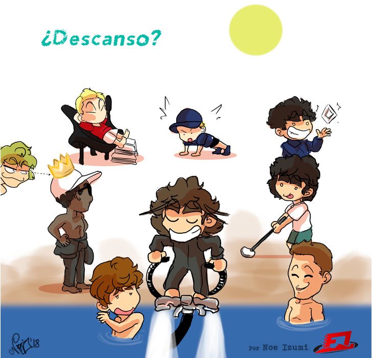 Los Chibis (255): ¿Descanso?