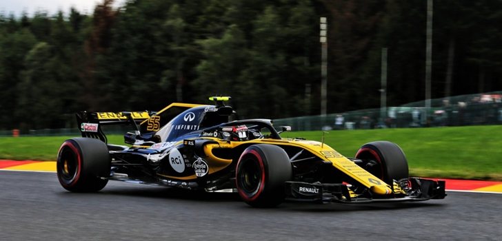 Sainz rueda en Spa