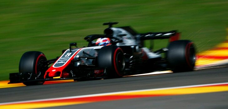 Romain Grosjean GP Bélgica