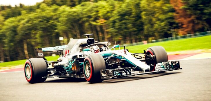 Lewis Hamilton GP Bélgica 2