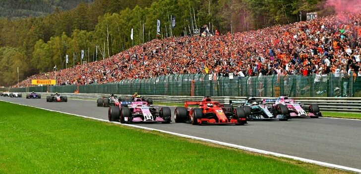 Force India, Hamilton, Vettel