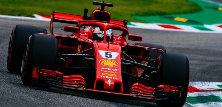 Vettel, en los libres 2 de Monza