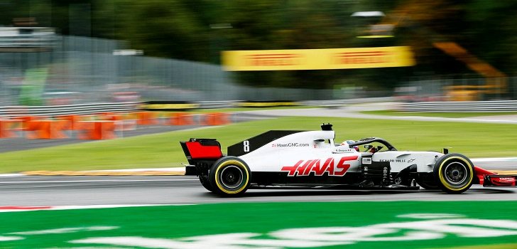 Romain Grosjean GP Italia