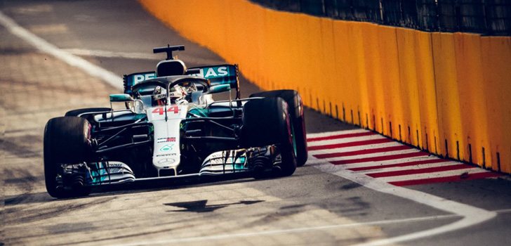 Lewis Hamilton GP Singpaur 2