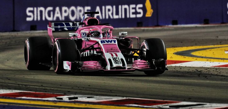 Sergio Pérez GP Singapur 2