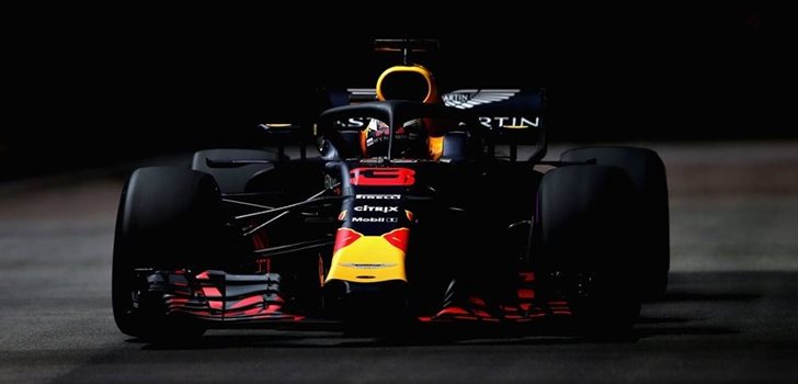 Ricciardo, en el GP de Singapur 2018