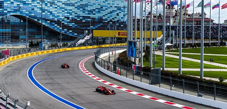 Vettel y Räikkönen, en los libres de Sochi