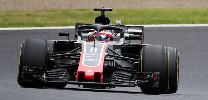 Romain Grosjean GP Japon