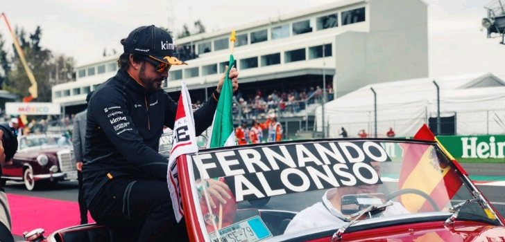 Fernando Alonso GP México