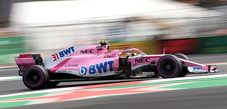 Ocon tuvo una carrera llena de sobresaltos