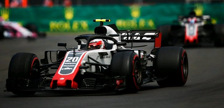 Kevin Magnussen GP México