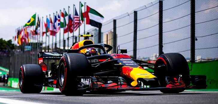 Verstappen rueda en interlagos