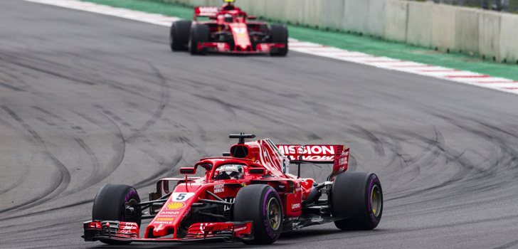 Sebastian Vettel y Kimi Räikkönen