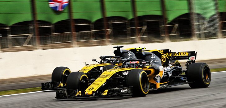 Sainz y Hülkenberg GP Brasil