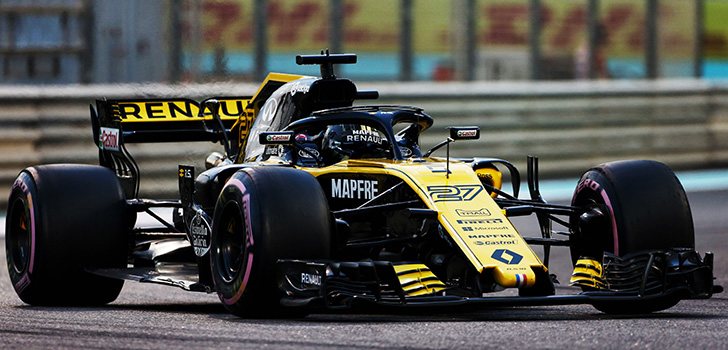 Hülkenberg tuvo un prematuro final de temporada en Abu Dabi