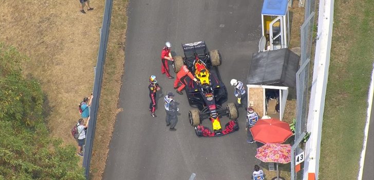 Ricciardo abandona en Alemania