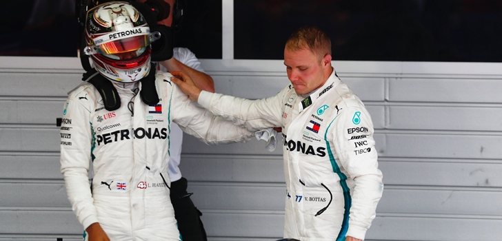 Bottas, cabreado por haber perdido la opción de ganar