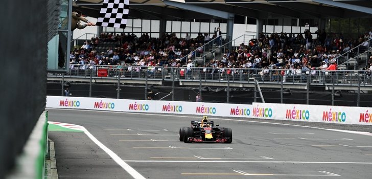 Verstappen gana en México