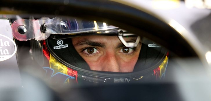 Sainz, a los mandos del Renault