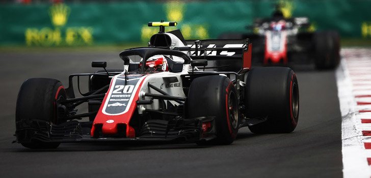 Magnussen y Grosjean