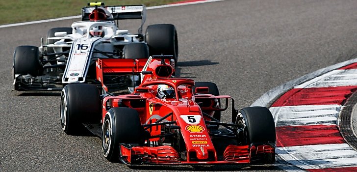 Leclerc y Vettel