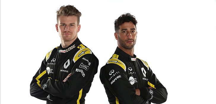 Ricciardo y Hülkenberg pilotarán el R.S.19