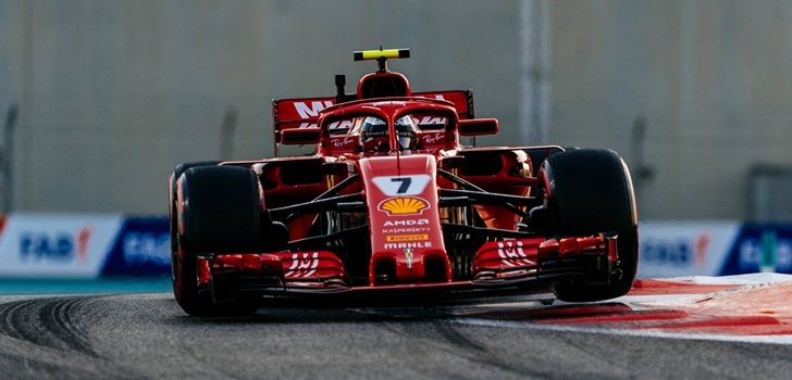 Kimi pilota el Ferrari