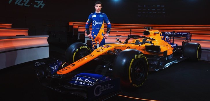 Norris, junto al nuevo MCL34