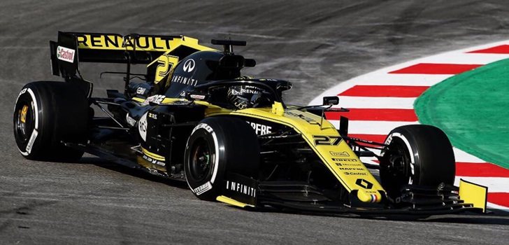 Hülkenberg, en Montmeló