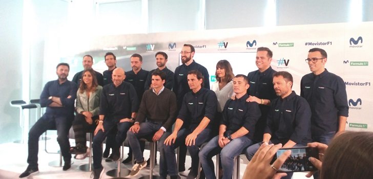 Presentación Movistar F1 en el Jarama