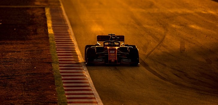 Vettel, en el sexto día de test