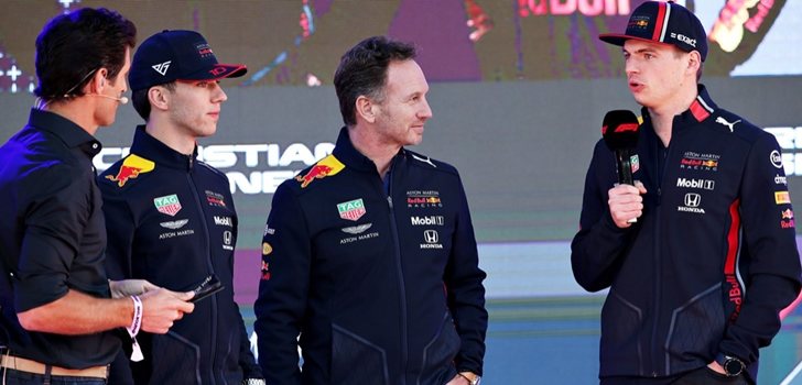 Red Bull, en la presentación de la F1