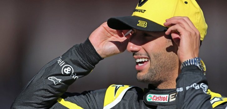 Ricciardo, en Montmeló
