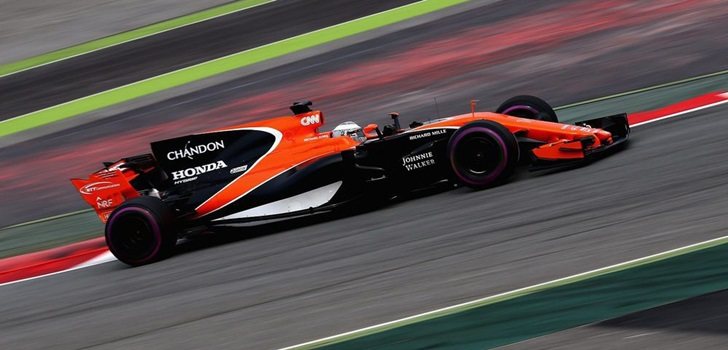 Alonso, en el McLaren-Honda