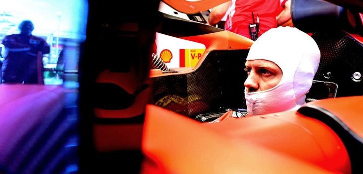 Vettel, subido al SF90