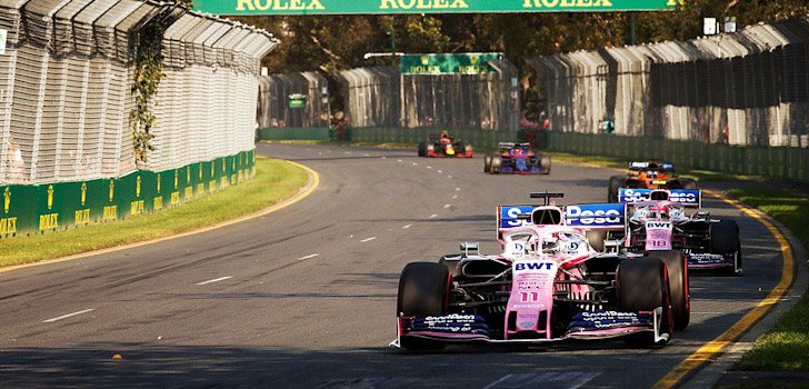 Stroll y Perez Albert Park