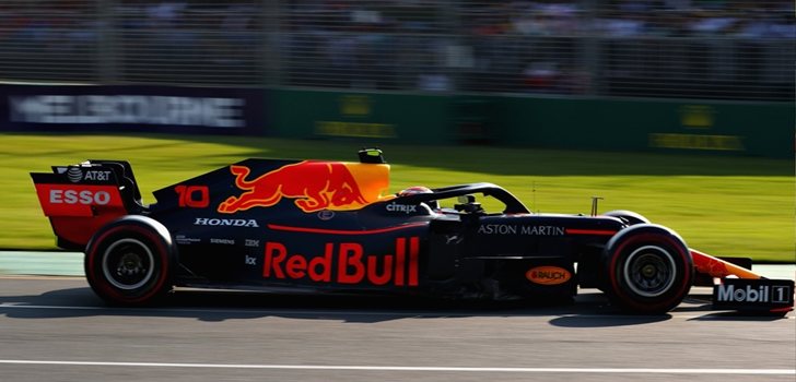 Gasly rueda en Melbourne