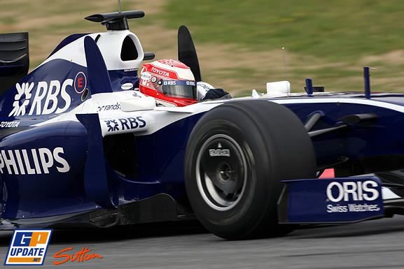 Los 10 equipos en Barcelona: Heidfeld manda el primer día