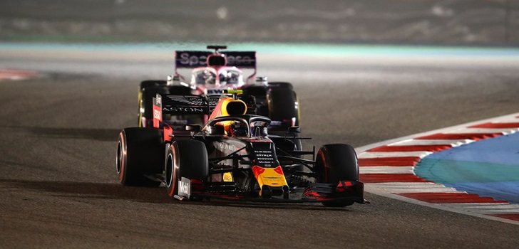 Verstappen, en el GP de Baréin 2019