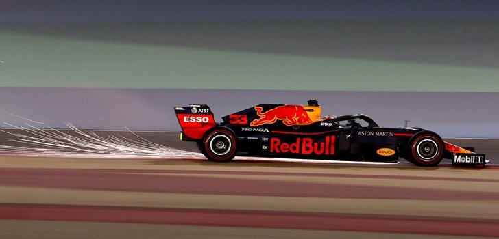 Verstappen, en el GP de Baréin 2019