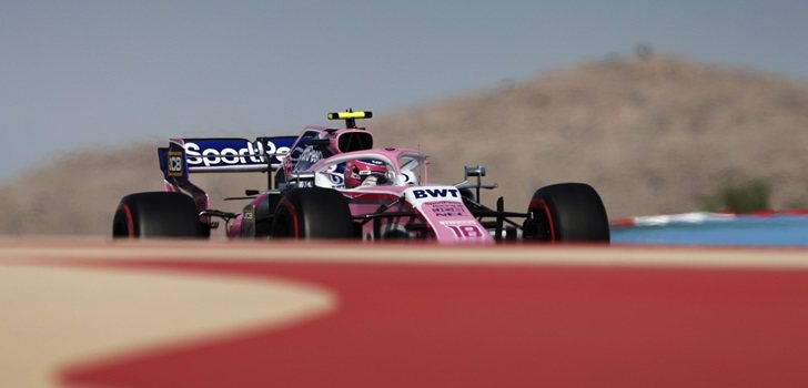 Stroll rueda en Sakhir 2019