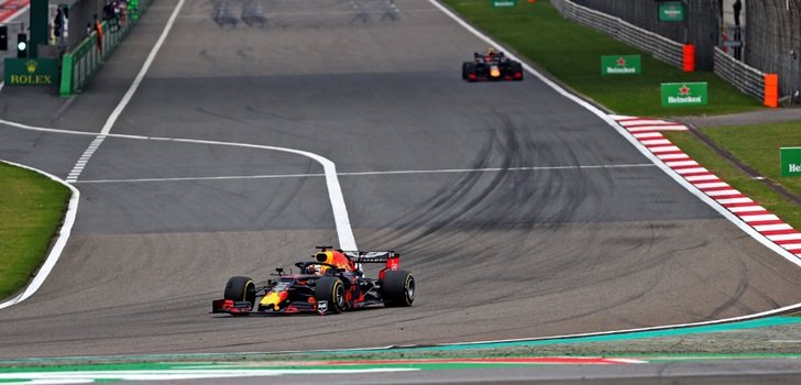 Verstappen, en el GP de China 2019