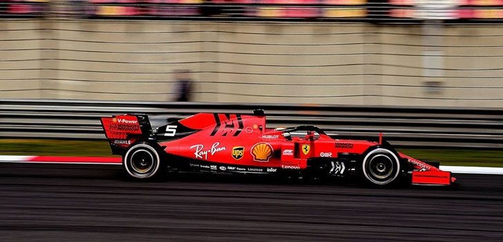Vettel, en China 2019