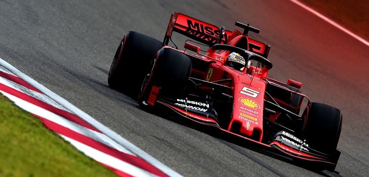 Vettel rueda en China 2019