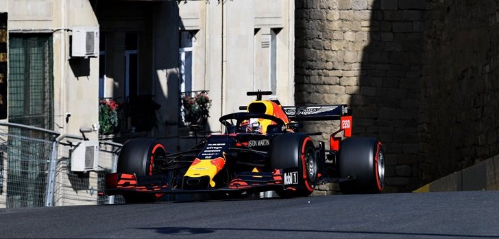 Verstappen, en Azerbaiyán 2019