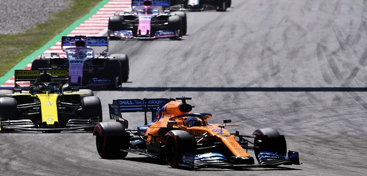 Sainz, en Montmeló 2019