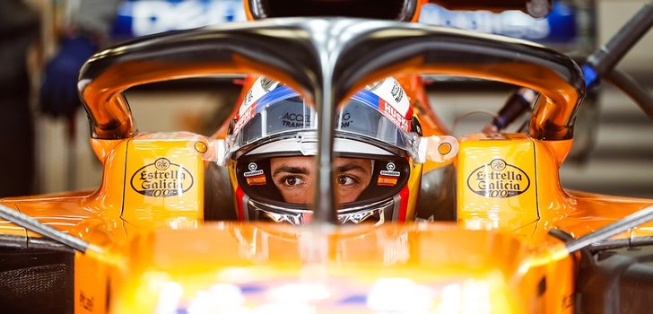 Sainz, en el MCL34