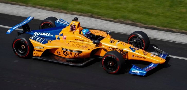 Alonso, en la Indy 2019